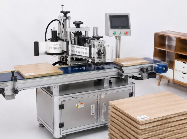 中山半自动平面贴标机